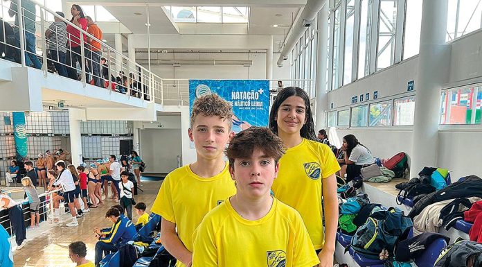 Benedita Natação em destaque em Leiria