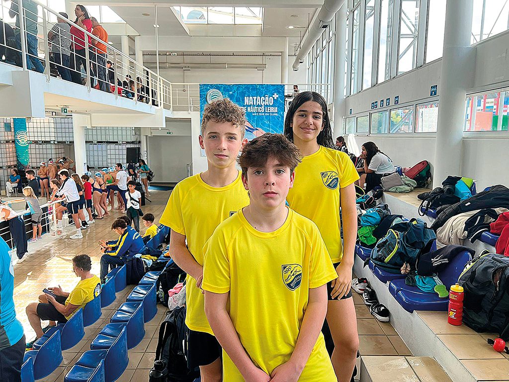 Benedita Natação em destaque em Leiria