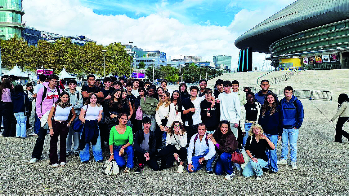 Alunos do Colégio Rainha D. Leonor no Web Summit