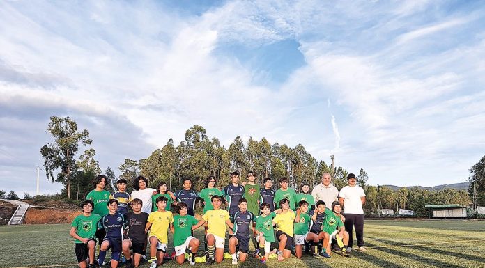 Seis jovens do Caldas RC integraram treino da Academia Regional Sub-14 do Centro