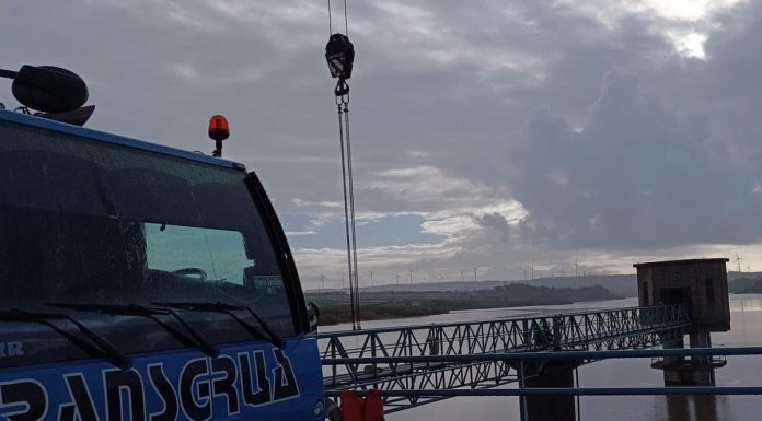 Avança a substituição do passadiço de acesso a torre de captação da barragem de São Domingos