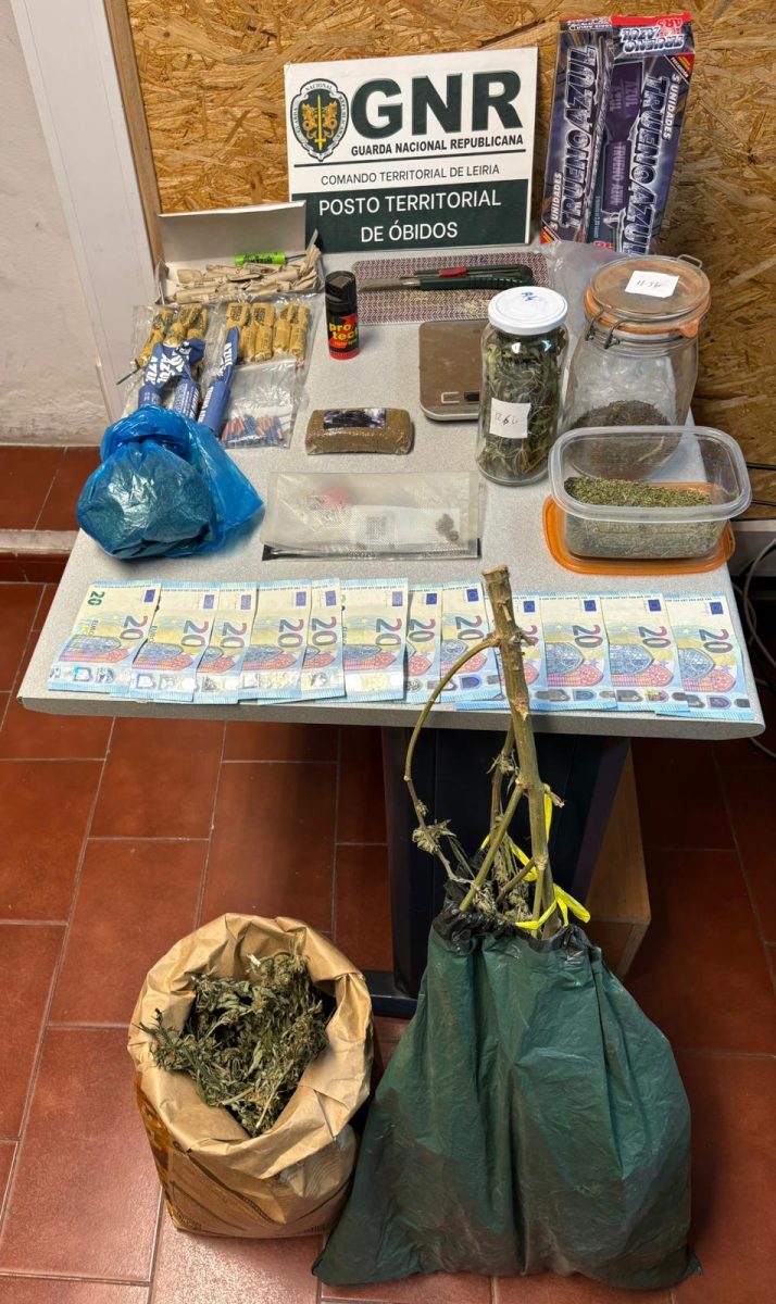 Homem foi detido por tráfico de droga no Olho Marinho