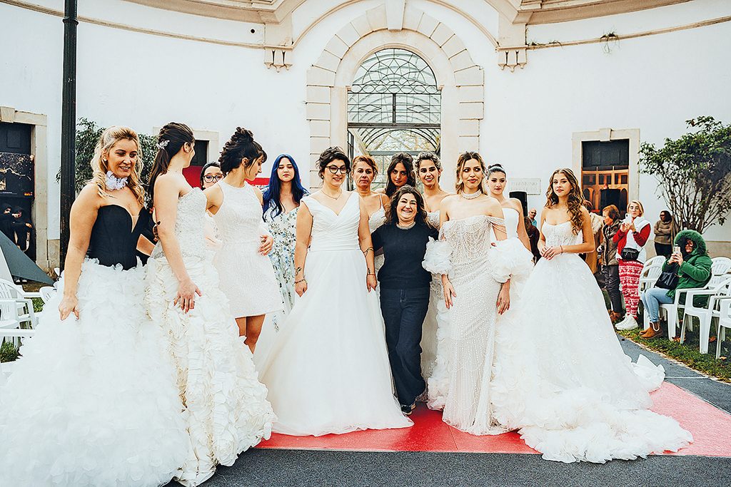 Edite Norte apresentou noivas no Céu de Vidro