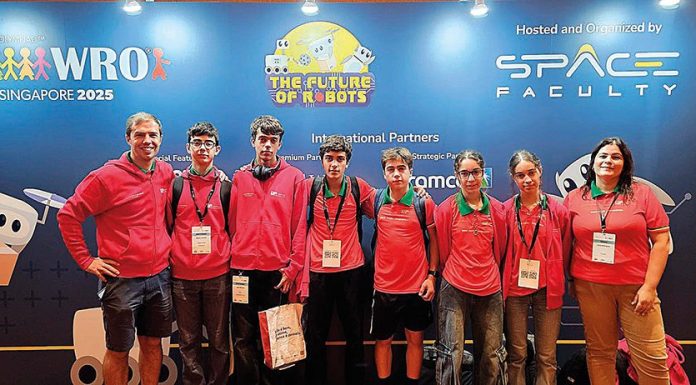 Alunos da Raul Proença medalhados nas Olimpíadas da Robótica fotoestudantesrobotica