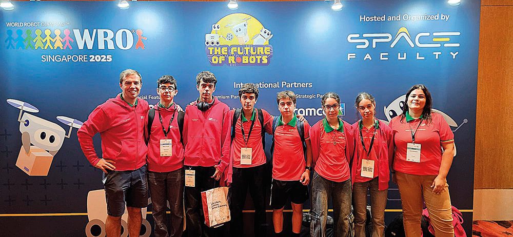 Alunos da Raul Proença medalhados nas Olimpíadas da Robótica