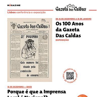 Gazeta das Caldas em exposição no El Corte Inglés magazine setembro dezembro 44