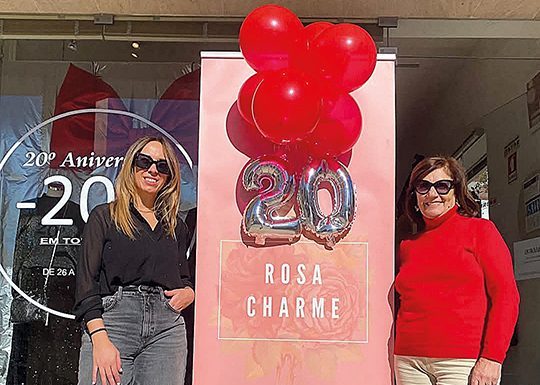 Rosa Charme assinala 20 anos no Bombarral rosa charme