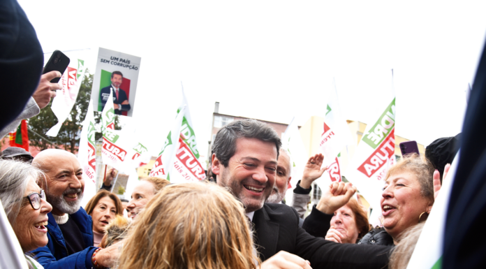 “As pessoas querem uma mudança” defendeu Ventura nas Caldas