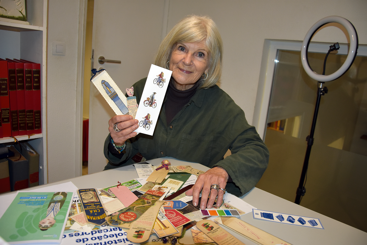 Guida Bruno, a contadora que coleciona