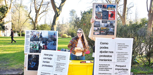 Parque D. Carlos recebeu iniciativa de petição pelo povo do Irão