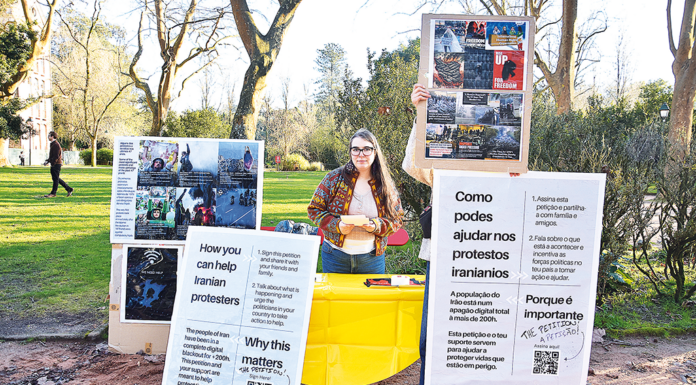 Parque D. Carlos recebeu iniciativa de petição pelo povo do Irão