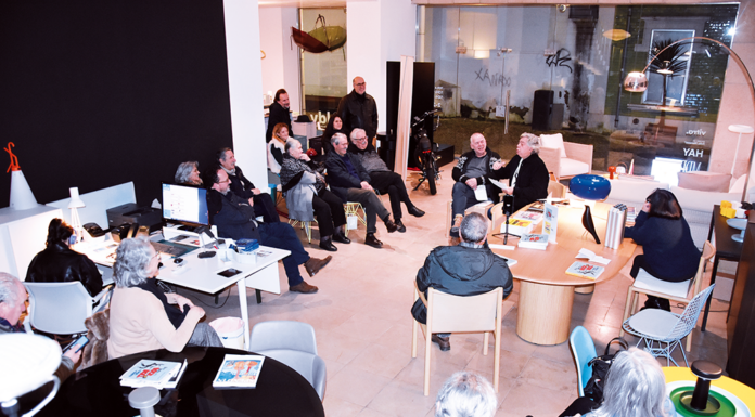 Abel Soares Rosa apresentou livro sobre filmes e rock