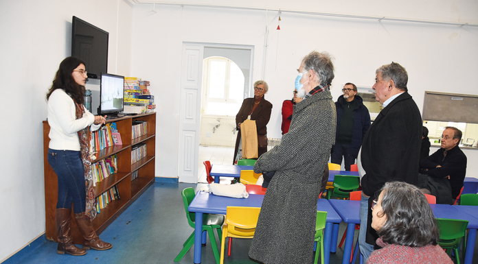 PH promoveu visita ao Jardim de infância da Misericórdia que foi sede do Lactário