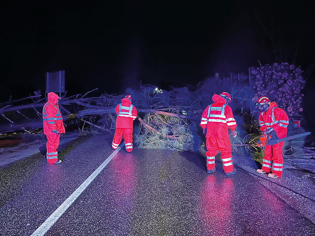 Depressão Ingrid provocou um morto