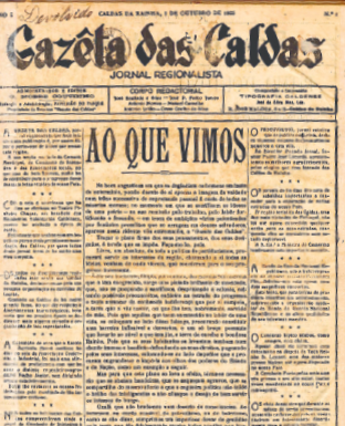 AR congratula a Gazeta pelo seu centenário