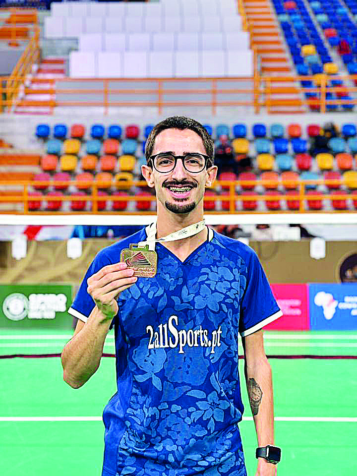 Badminton: Diogo Daniel medalhado no Egipto