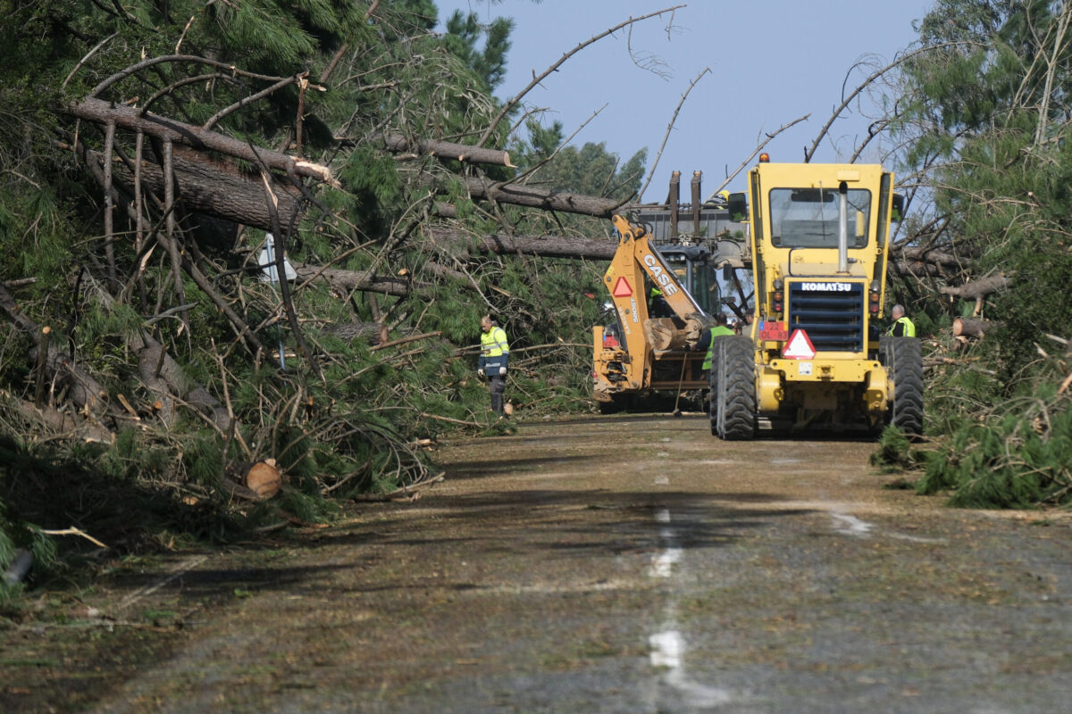 Kristin provocou “dezenas de desalojados” em Alcobaça