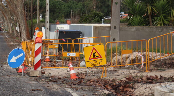 Óbidos sem previsão para a reposição da energia elétrica obras-estrada-cortada