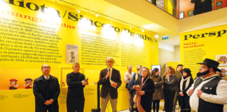 Mostra de Zé Povinho com peças caldenses