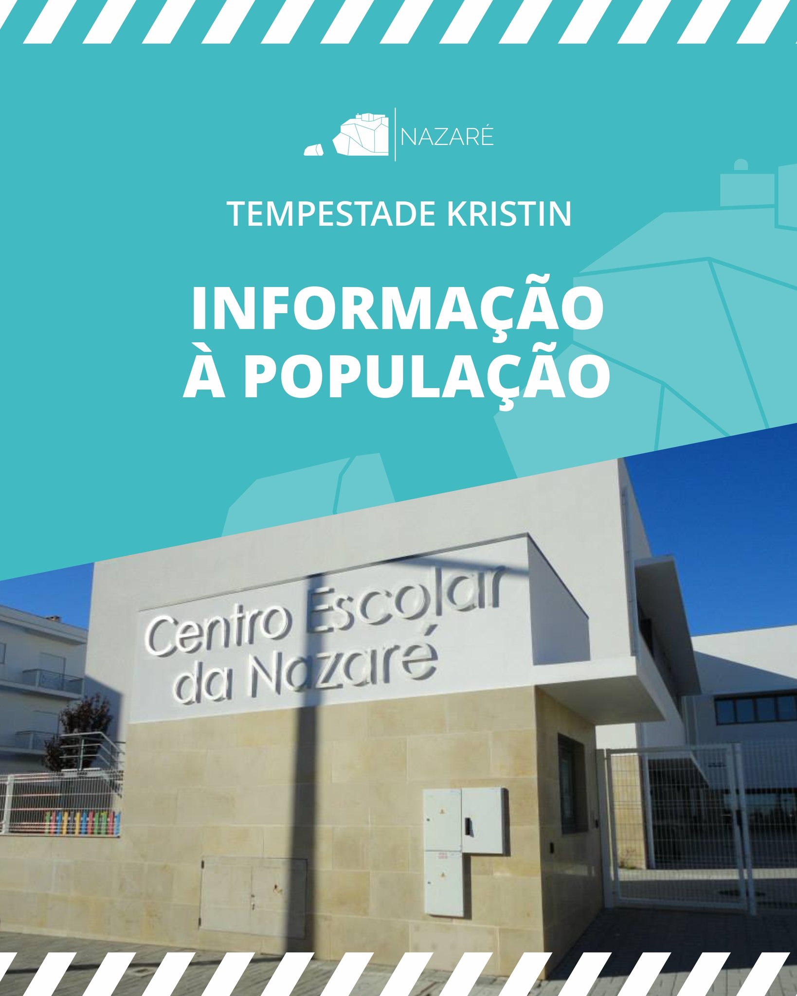 Centros Escolares da Nazaré abertos para receber filhos de profissionais prioritários