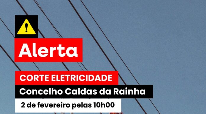 Corte de eletricidade nas Caldas