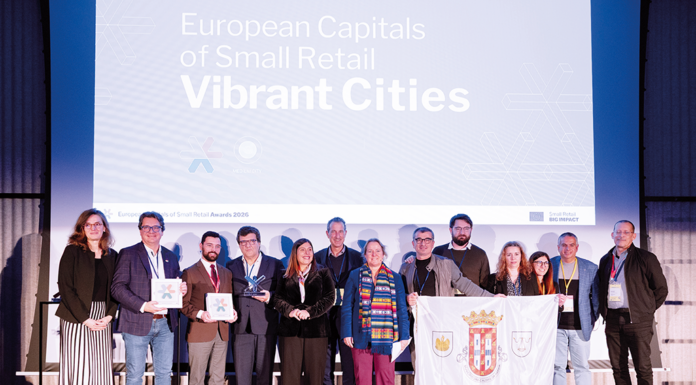 Caldas da Rainha é a primeira Capital Europeia do Pequeno Retalho