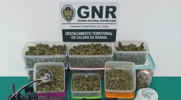 Homem preso por tráfico de droga em Alvorninha