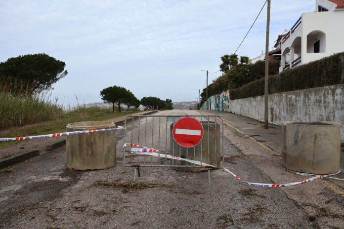 estrada cortada obras
