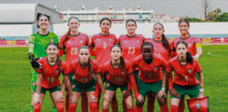 Ana Vitória Gomes estreou-se pela seleção