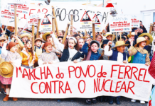 Ferrel comemorou os 50 anos da luta antinuclear