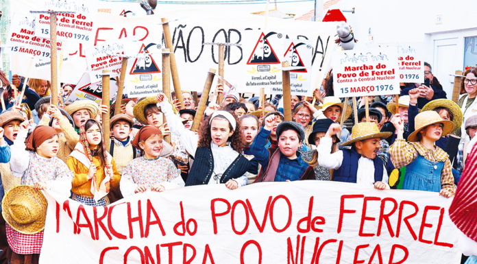 Ferrel comemorou os 50 anos da luta antinuclear