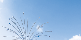 Um monumento e um mural dedicados ao Golpe das Caldas