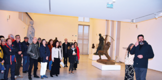 Escultura de Susana Piteira para apreciar no Centro de Artes