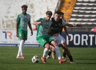 Liga 3: Caldas e Lusitano empatam num jogo muito físico