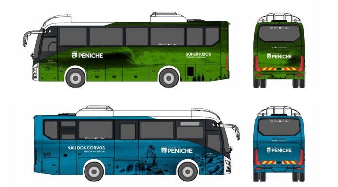 Município de Peniche adquire dois autocarros elétricos para o transporte escolar