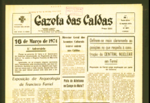 16 de março – um “golpe” que também se fez nas páginas da Gazeta das Caldas