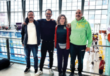 Pimpões em destaque com três pódios