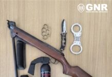Detido por posse de armas proibidas no Carvalhal