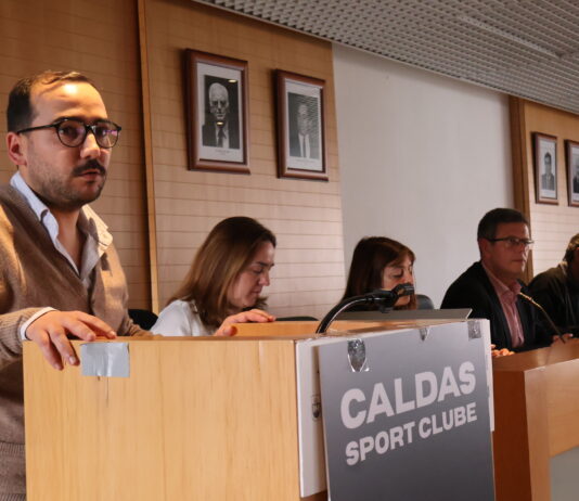 Rodrigo Amaro eleito para segundo mandato no Caldas com 95,3% dos votos