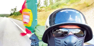 Motociclista alcobacense prepara volta ao mundo