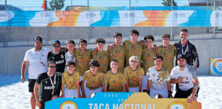 Caldas foi semifinalistana Taça Nacional de Sub-15