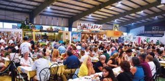 Enchente nos primeiros dias das Tasquinhas na Expoeste