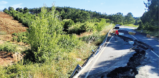 Arrancaram as obras na EN8 no concelho do Cadaval