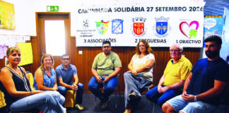 Três associações e duas juntas unidas em caminhada solidária