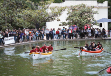 Regata no parque promete animação