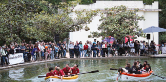 Regata no parque promete animação