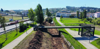 Alcobaça Levada está a ser desassoreada e taludes reforçados