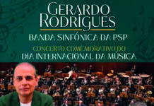 Música Gerardo Rodrigues atua com banda sinfónica da PSP