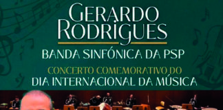 Música Gerardo Rodrigues atua com banda sinfónica da PSP