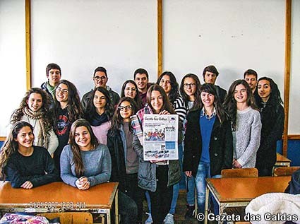 LER COM OLHOS DE VER – a Gazeta comentada pelos alunos da Escola Raul Proença Gazeta das Caldas